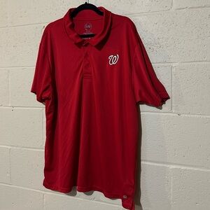 Washington Nationals 47 Brand men’s collared polo shirt in XXL‎ MLB